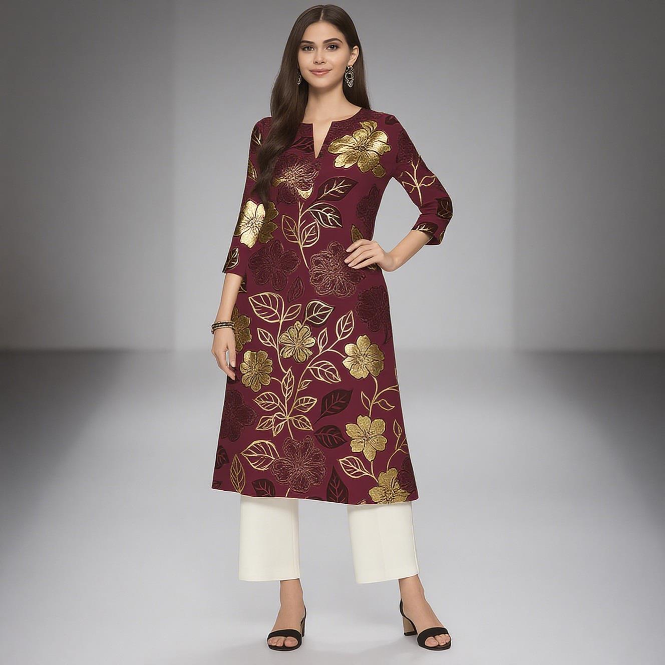 Muslimische Frauen Kurt Casual – Ethnic Fashion Kurtis Bewertung und Preis