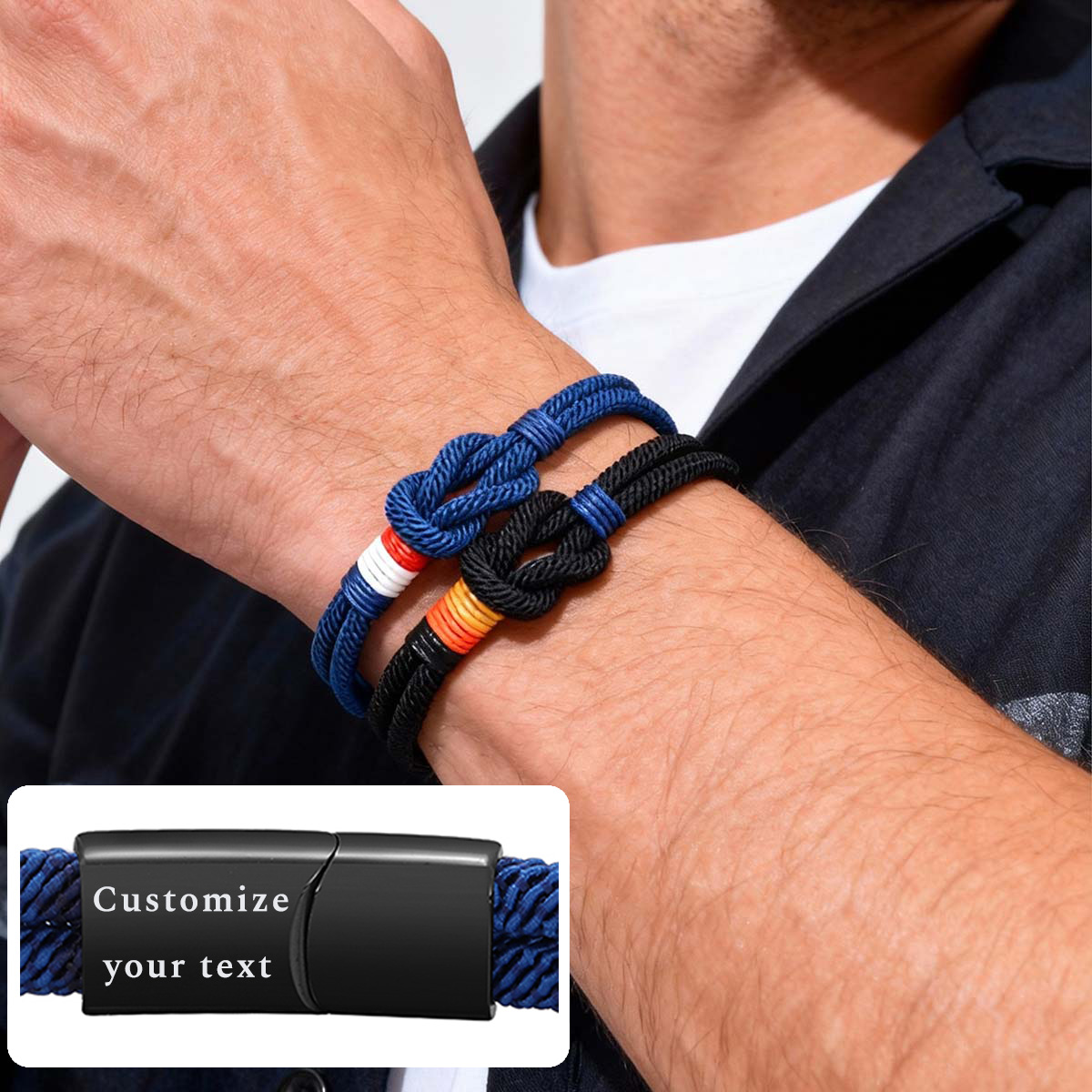 Ethnisches Seil-Armband mit Pe – Ethnic Fashion Logo Bewertung und Preis