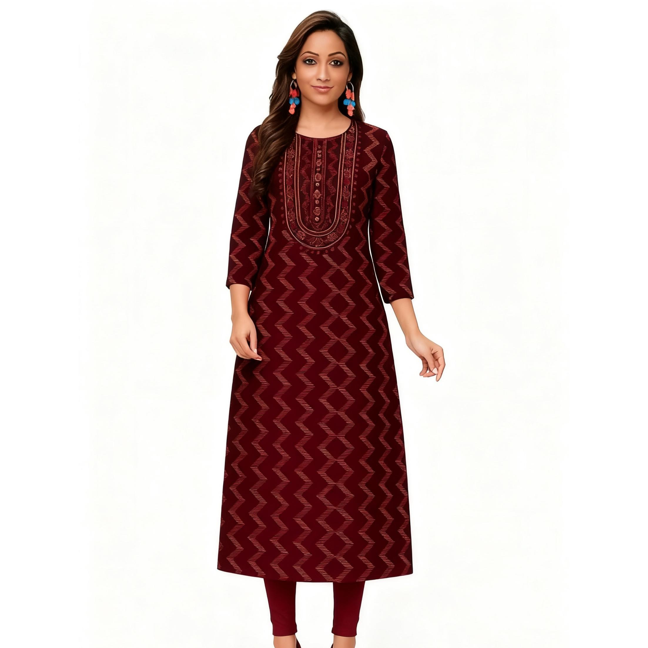 Muslimisches Kurt-Damenmode, b – Ethnic Fashion Kurtis Bewertung und Preis