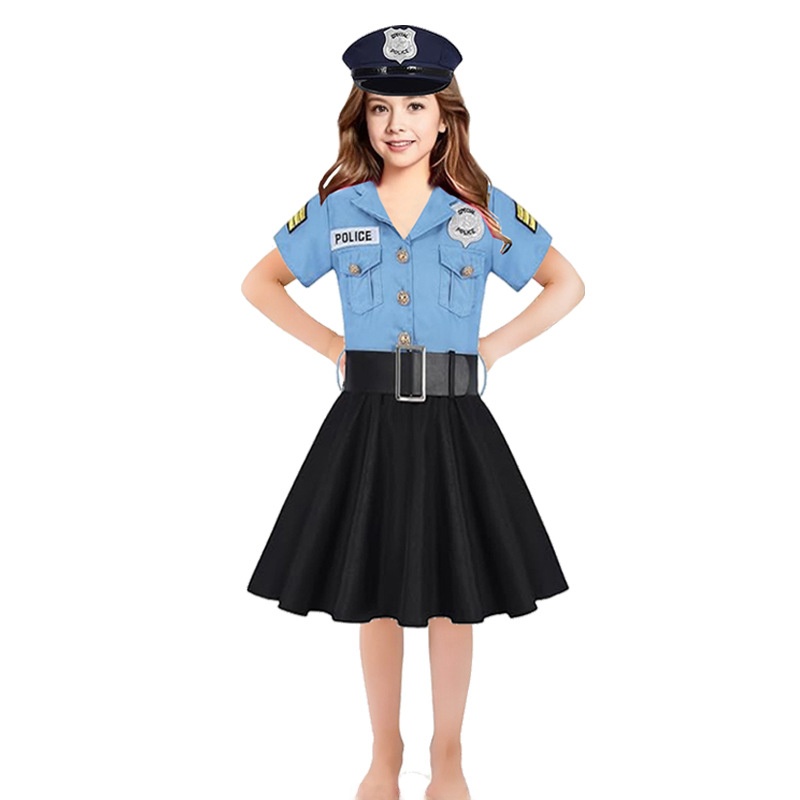 Halloween Kinder-Polizeiunifor – Ethnic Wear Bewertung und Preis