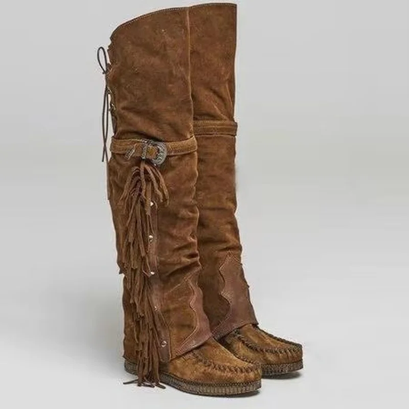 Mode Böhmen Knie-länge Frauen  – Ethnic Fashion In Bewertung und Preis