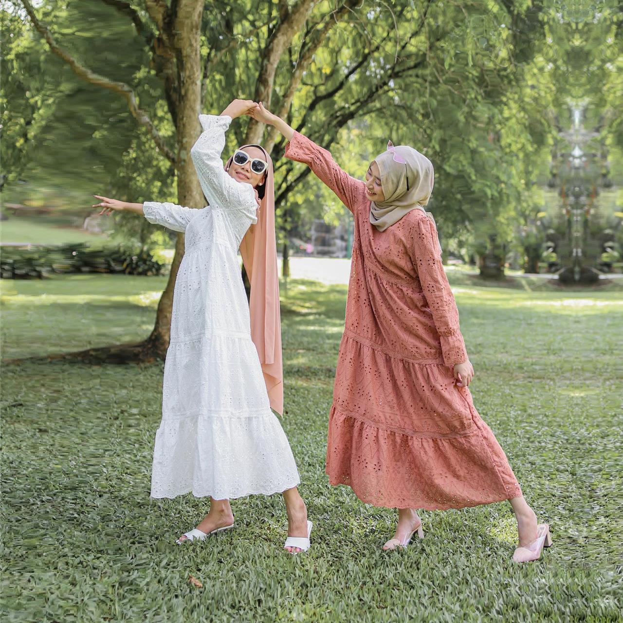 Indonesisches Hohles Spitzenkl – Ethnic Wear Bewertung und Preis
