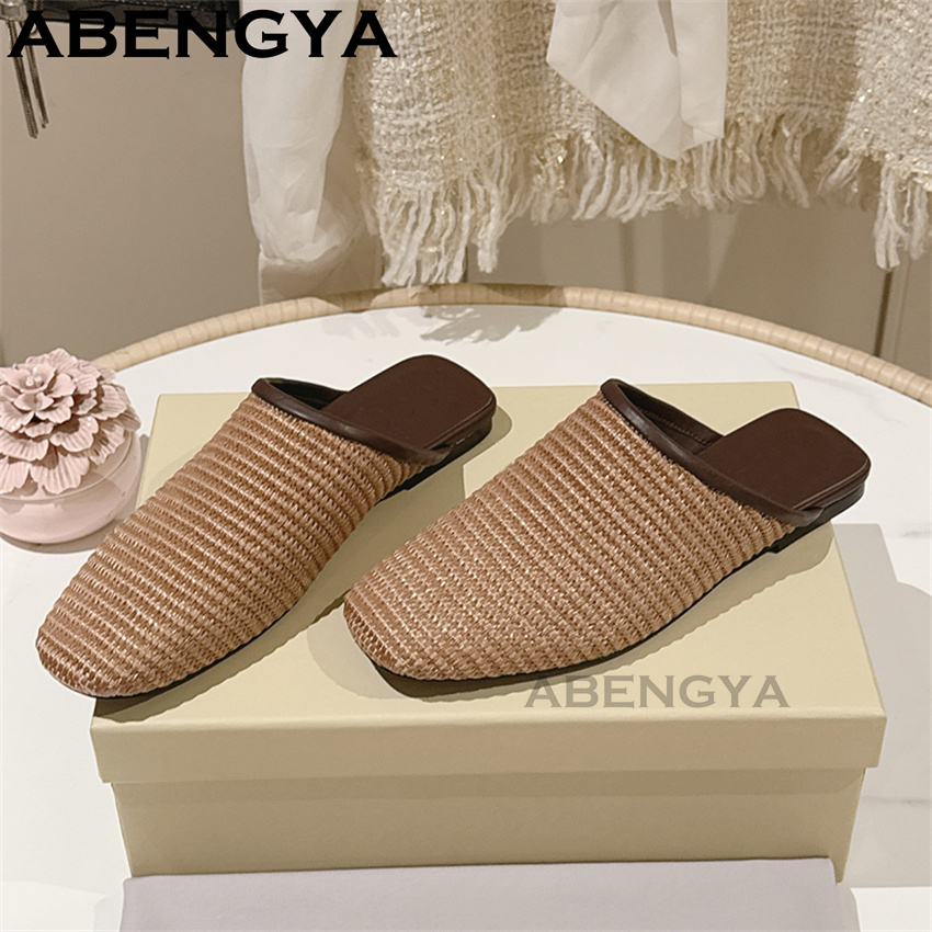 Glänzende Spitzen-Mesh-Slipper – Ethnic Fashion In Bewertung und Preis