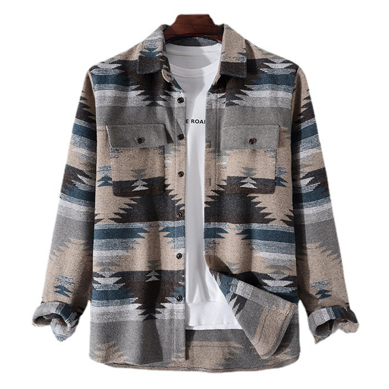 Herren-Langarmhemden mit indiv – Ethnic Fashion Logo Bewertung und Preis
