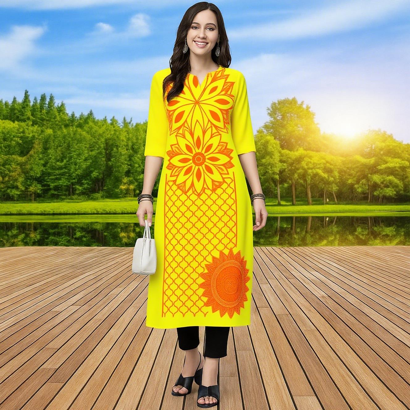 Muslimisches Kurtta-Damenkleid – Ethnic Fashion Kurtis Bewertung und Preis