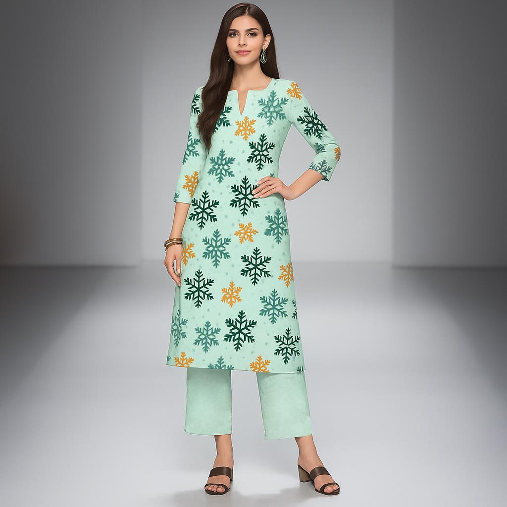 Muslimisches Kurt Damen-Kleid, – Ethnic Fashion Kurtis Bewertung und Preis