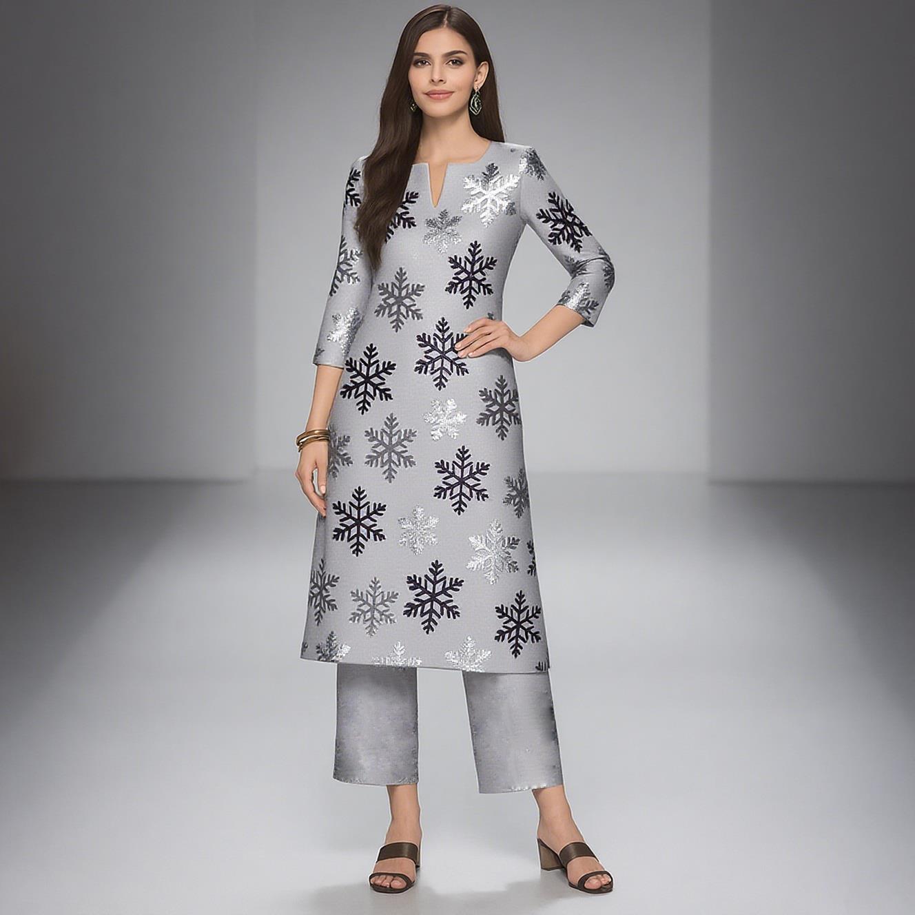 Muslimisches Kurt Damen-Kleid, – Ethnic Fashion Kurtis Bewertung und Preis