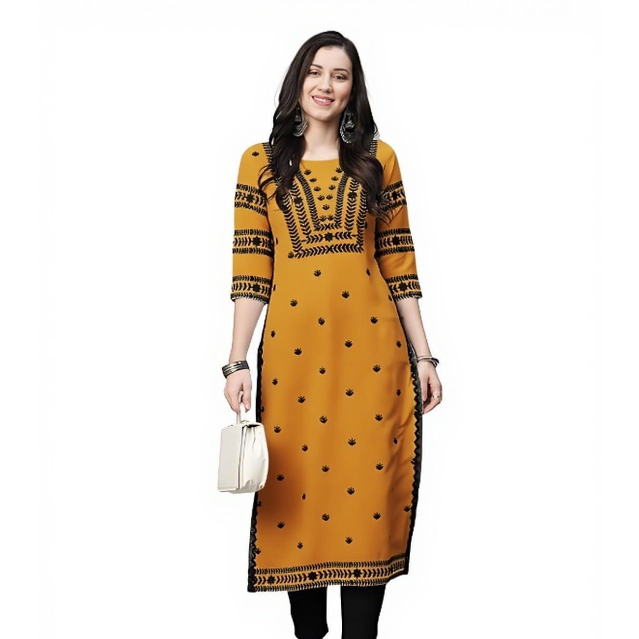 Muslimische Kurt-Blumen-Damenm – Ethnic Fashion Kurtis Bewertung und Preis