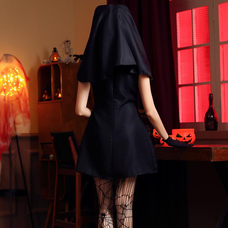 Halloween-Party Nonnen-Kurzroc – Ethnic Wear Bewertung und Preis