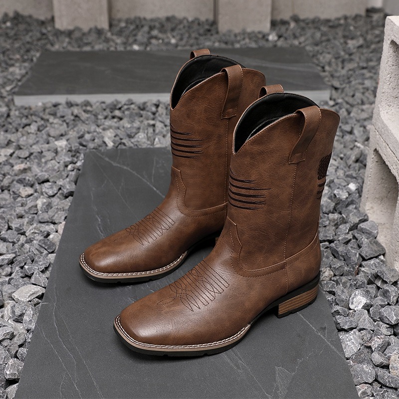 Herren Western-Cowboystiefel m – Ethnic Wear Bewertung und Preis