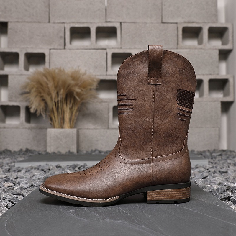 Herren Western-Cowboystiefel m – Ethnic Wear Bewertung und Preis