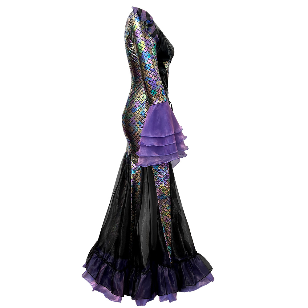 Dunkles Meerjungfrauen-Langkle – Ethnic Wear Bewertung und Preis